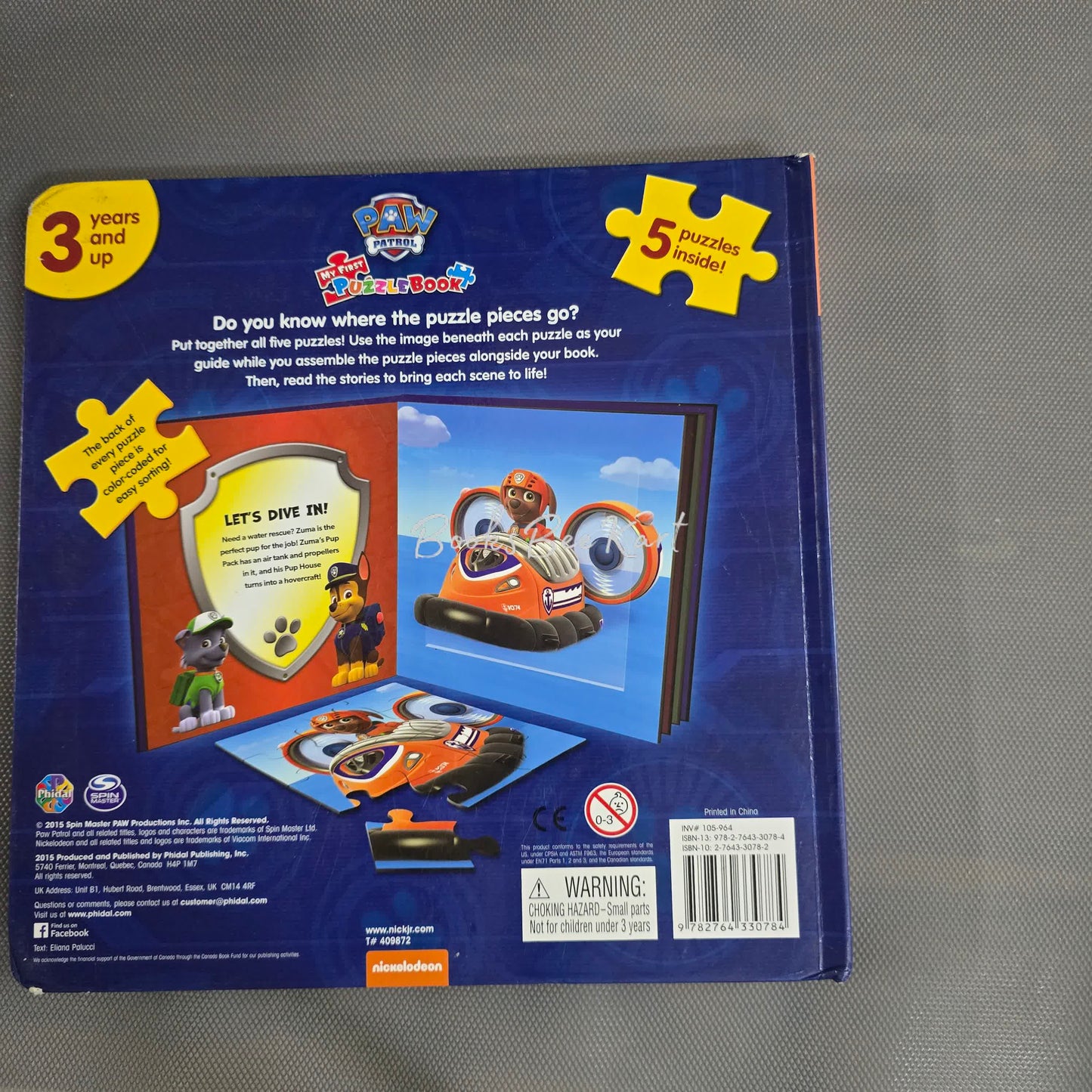 Paw Patrol Puzzle Book