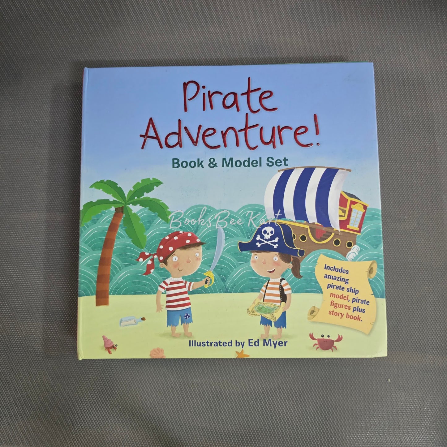 Pirate Adventure Book & Model Set