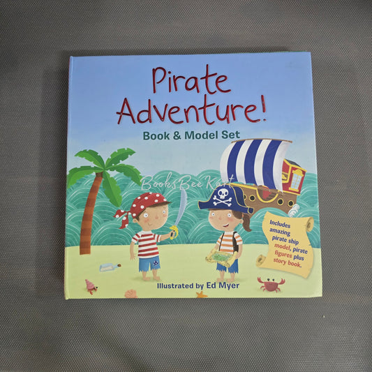 Pirate Adventure Book & Model Set