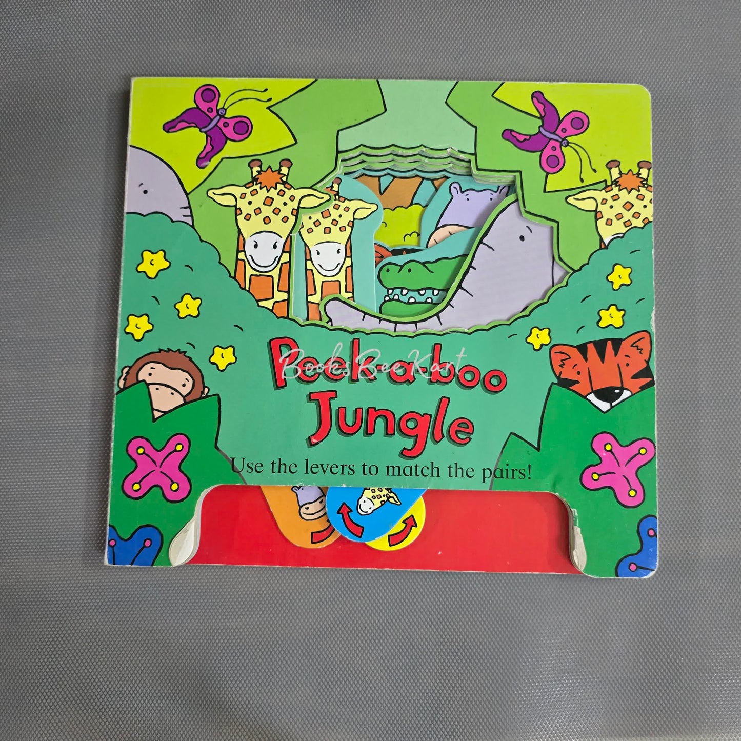 Peek-a-boo Jungle Pull book