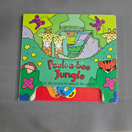 Peek-a-boo Jungle Pull book