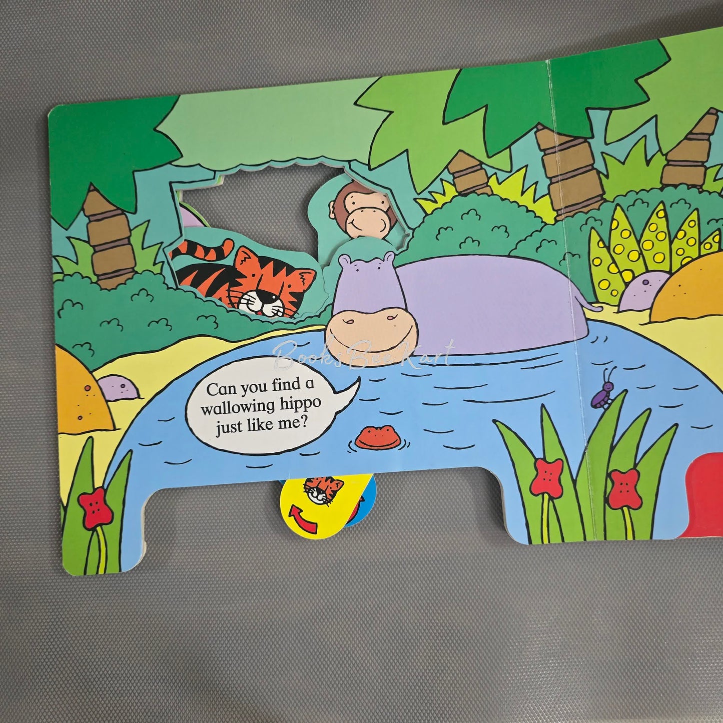 Peek-a-boo Jungle Pull book