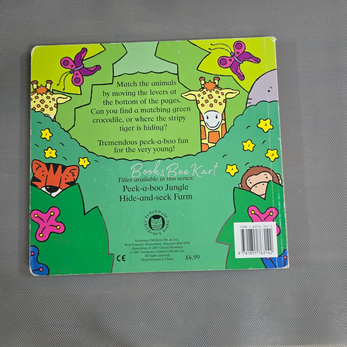 Peek-a-boo Jungle Pull book