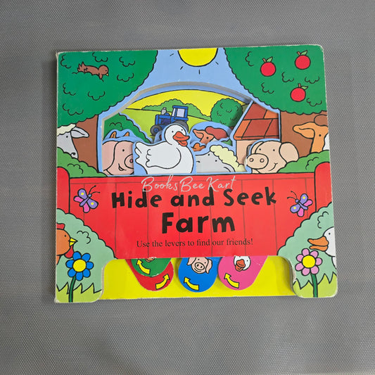 Hide and Seek Farm Pull Book