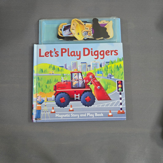 Let's Play Digger Magnet Book