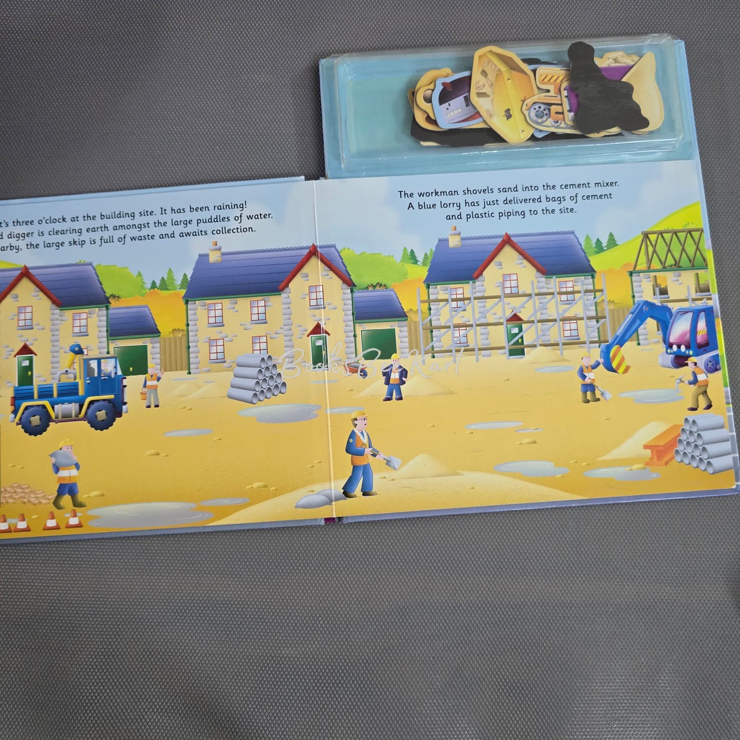 Let's Play Digger Magnet Book