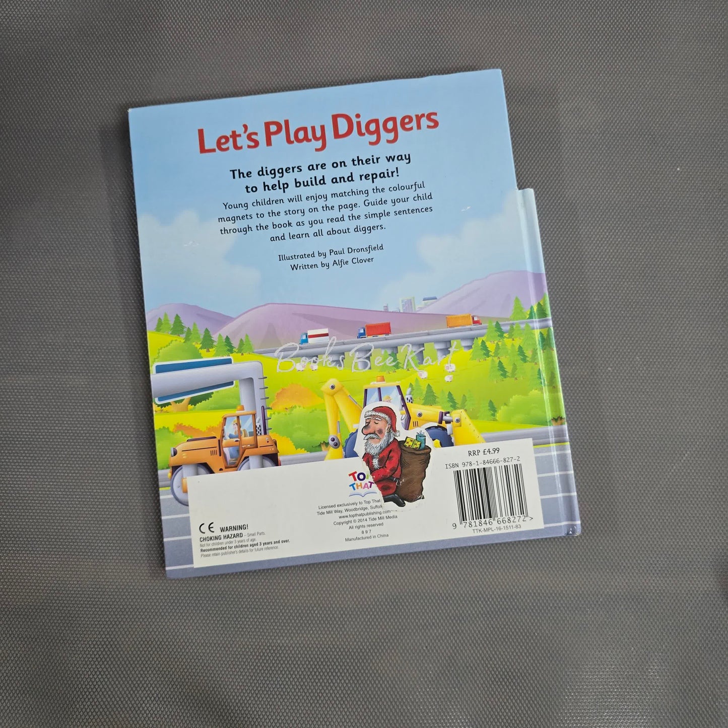 Let's Play Digger Magnet Book