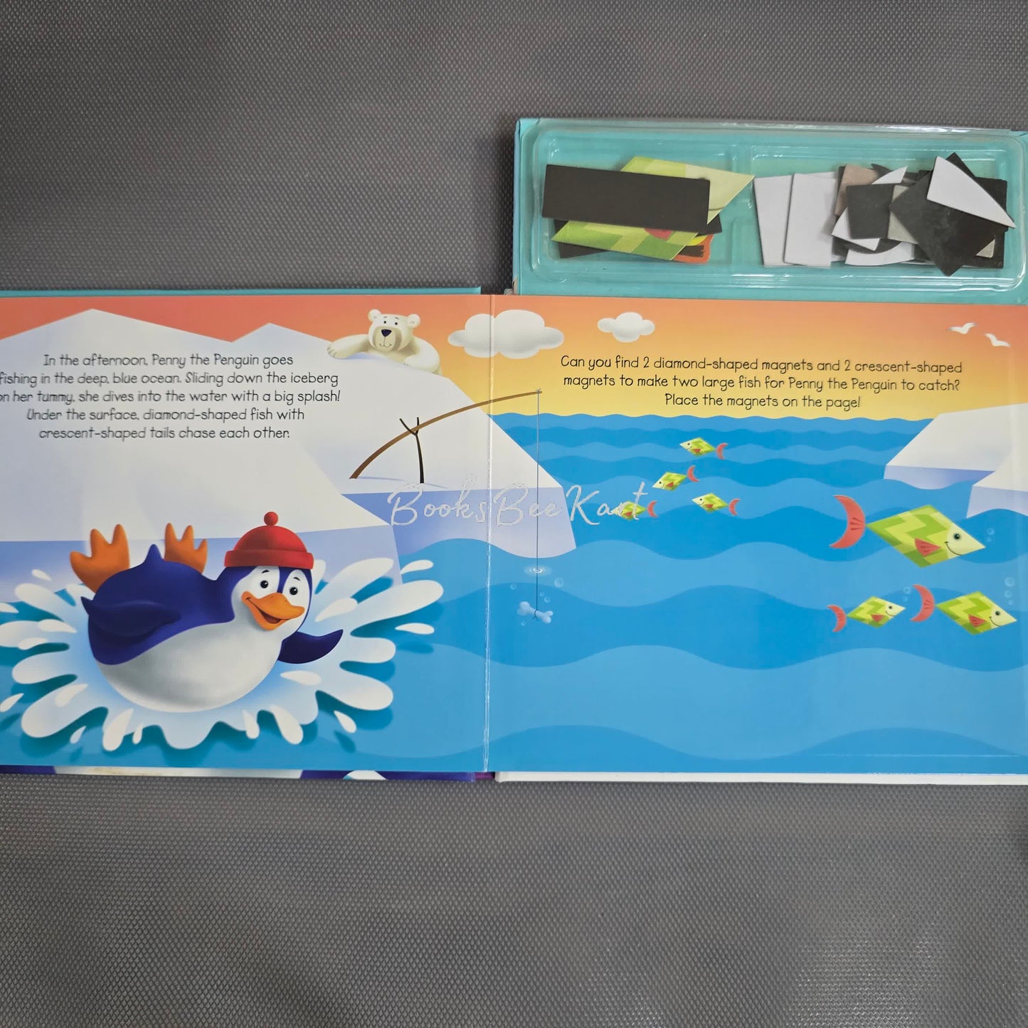 Shapes with the Penny Penguin Magnet Book