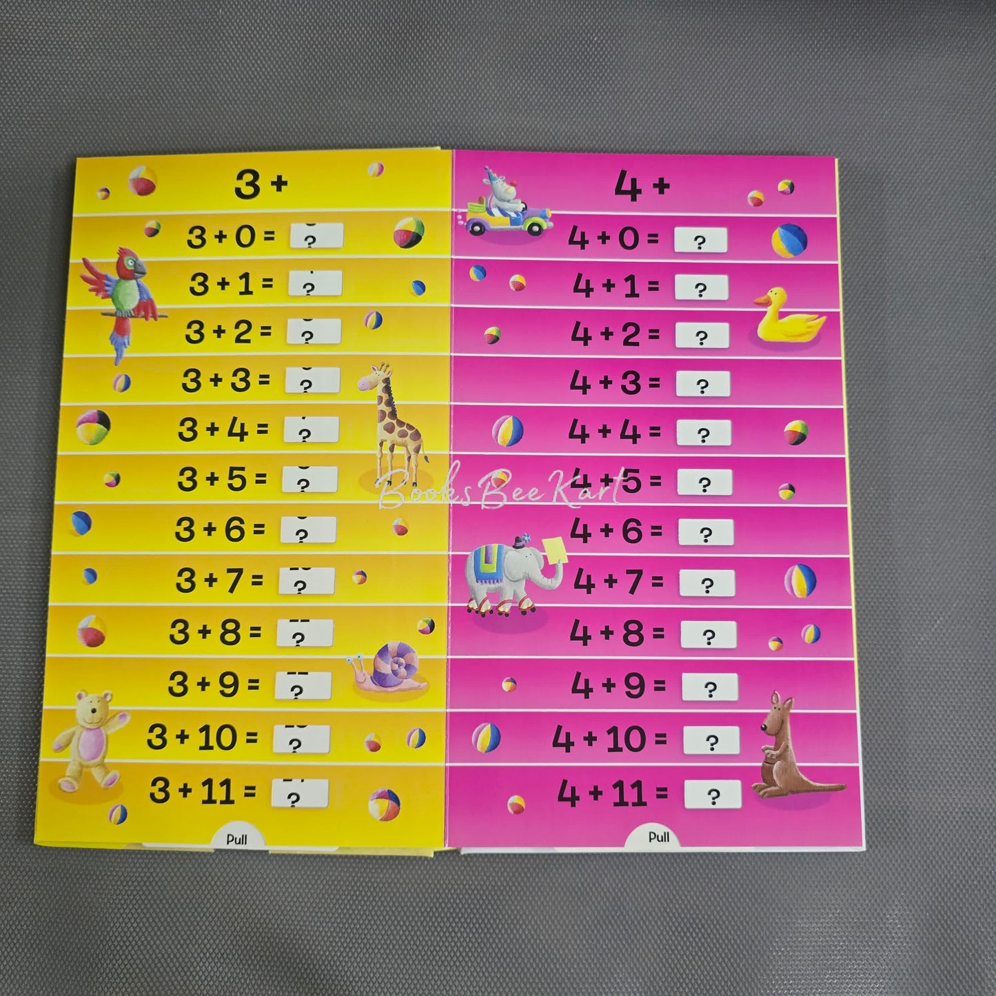 Adding Up Pull the Tab Book