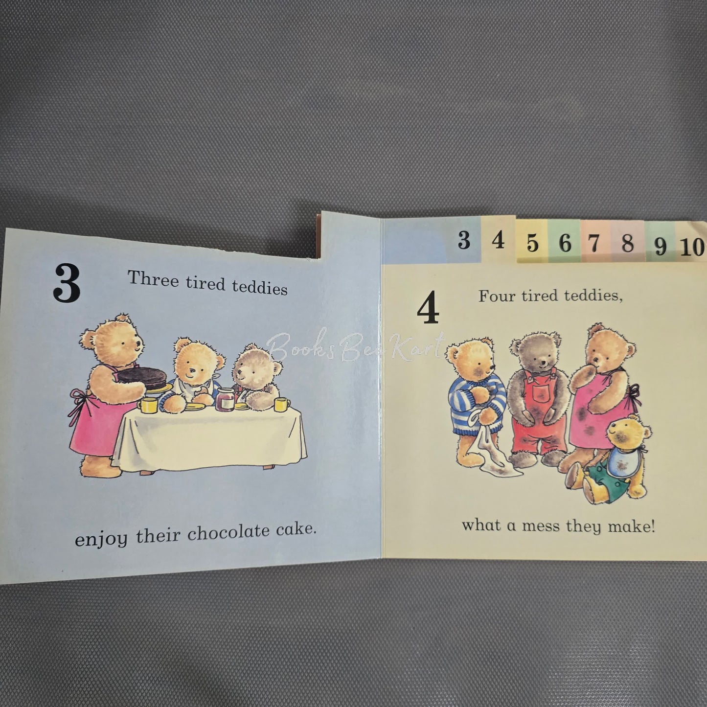 Ten Tired Teddies A counting Book