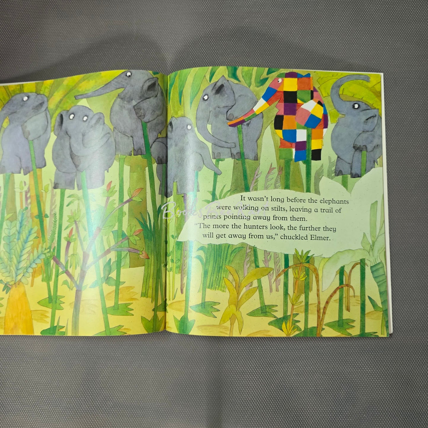 Elmer on Stilts