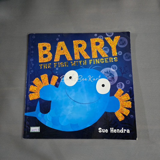 Barry the fish with fingers