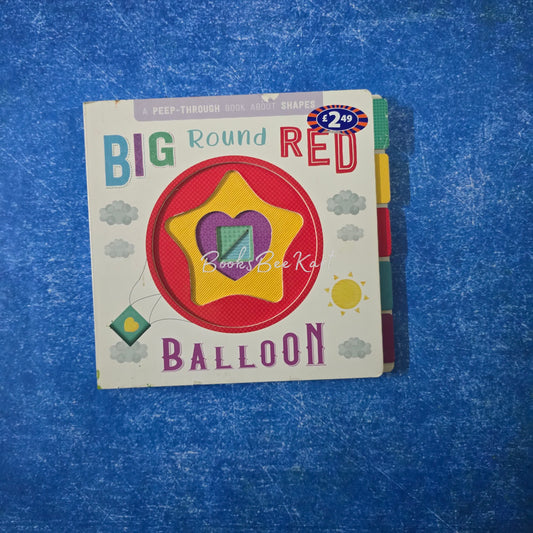 BIG round RED BALLOON