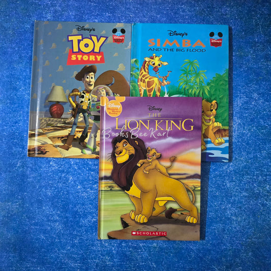 Disney Movie Collection-Set of 3 Books