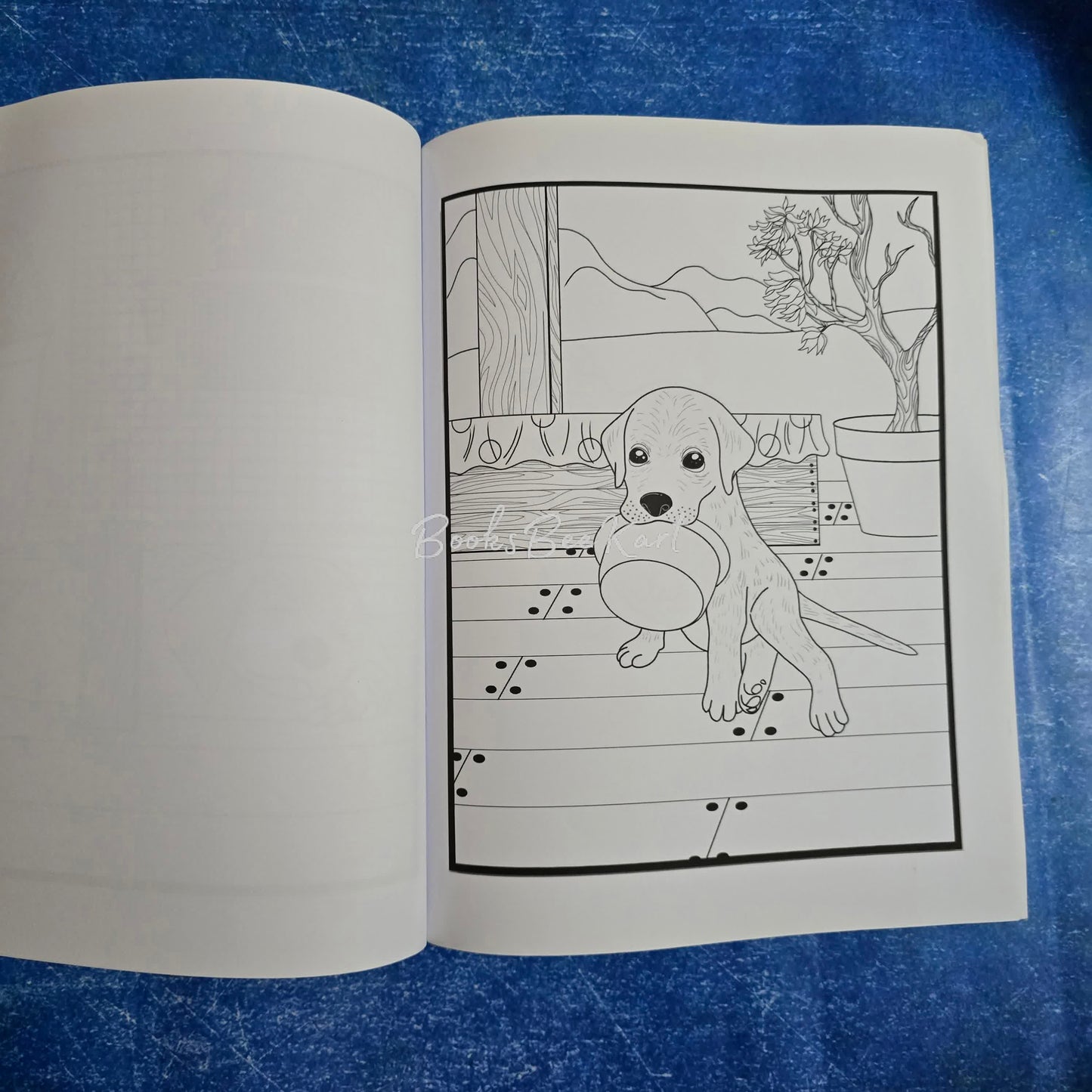 Happy dogs Colouring Book