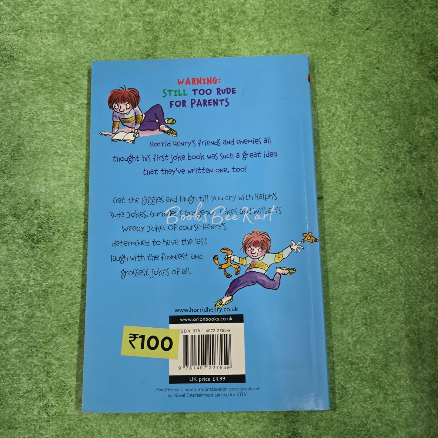 HORRID HENRY'S JOLLY JOKE BOOK