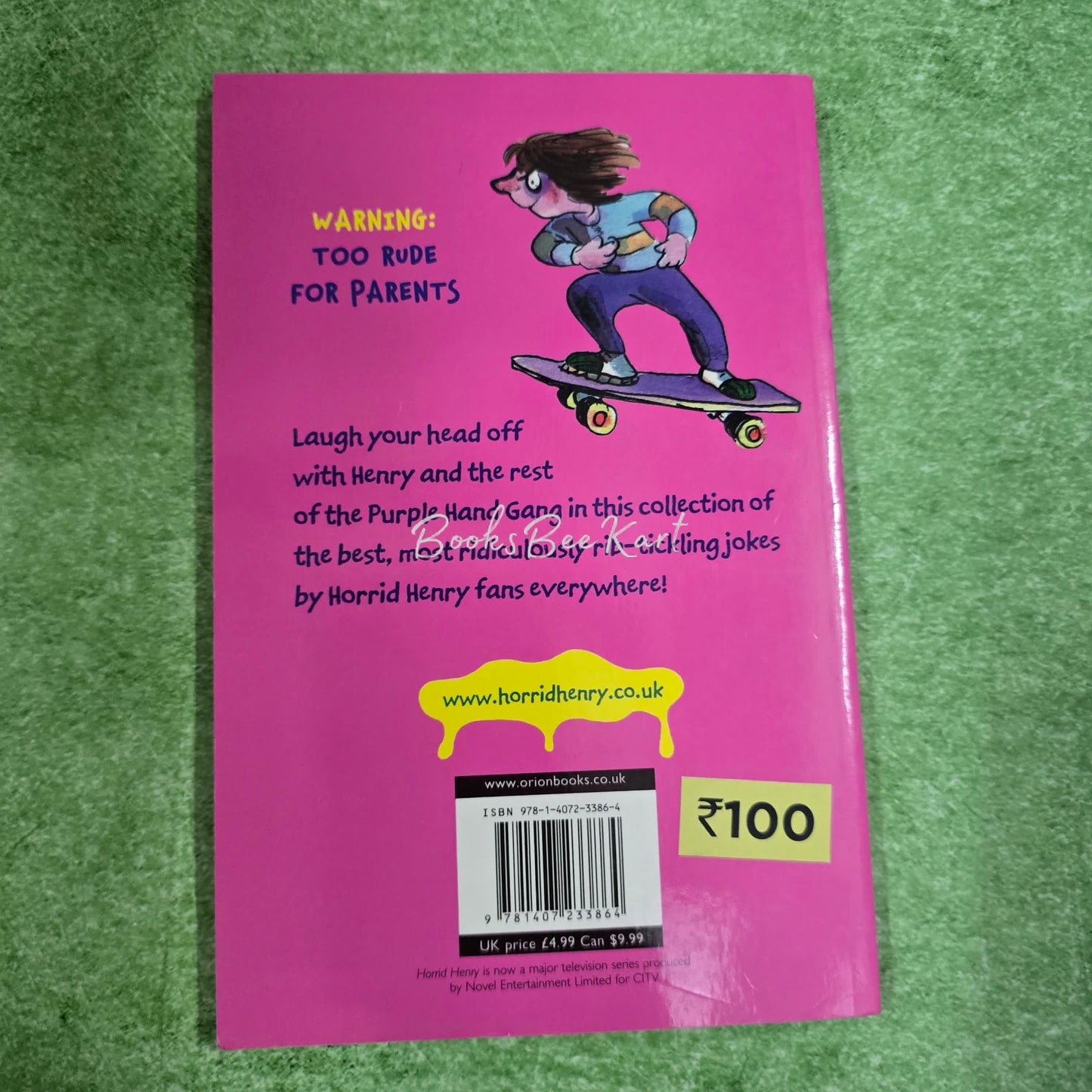 HORRID HENRY'S PURPLE HAND GANG JOKE BOOK