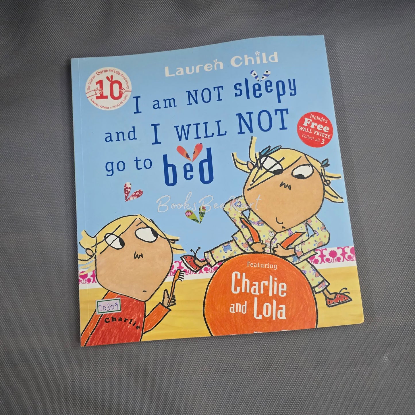 I am not sleepy and I will not go to bed