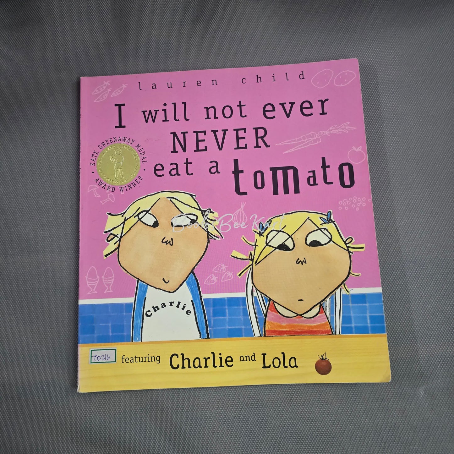 I will not ever Never eat a tomato