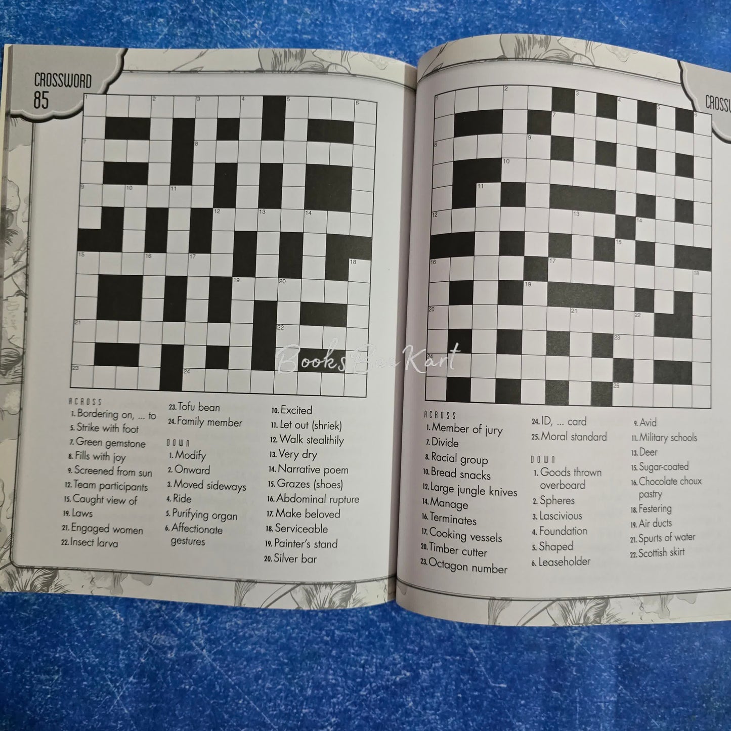 Large print crosswords