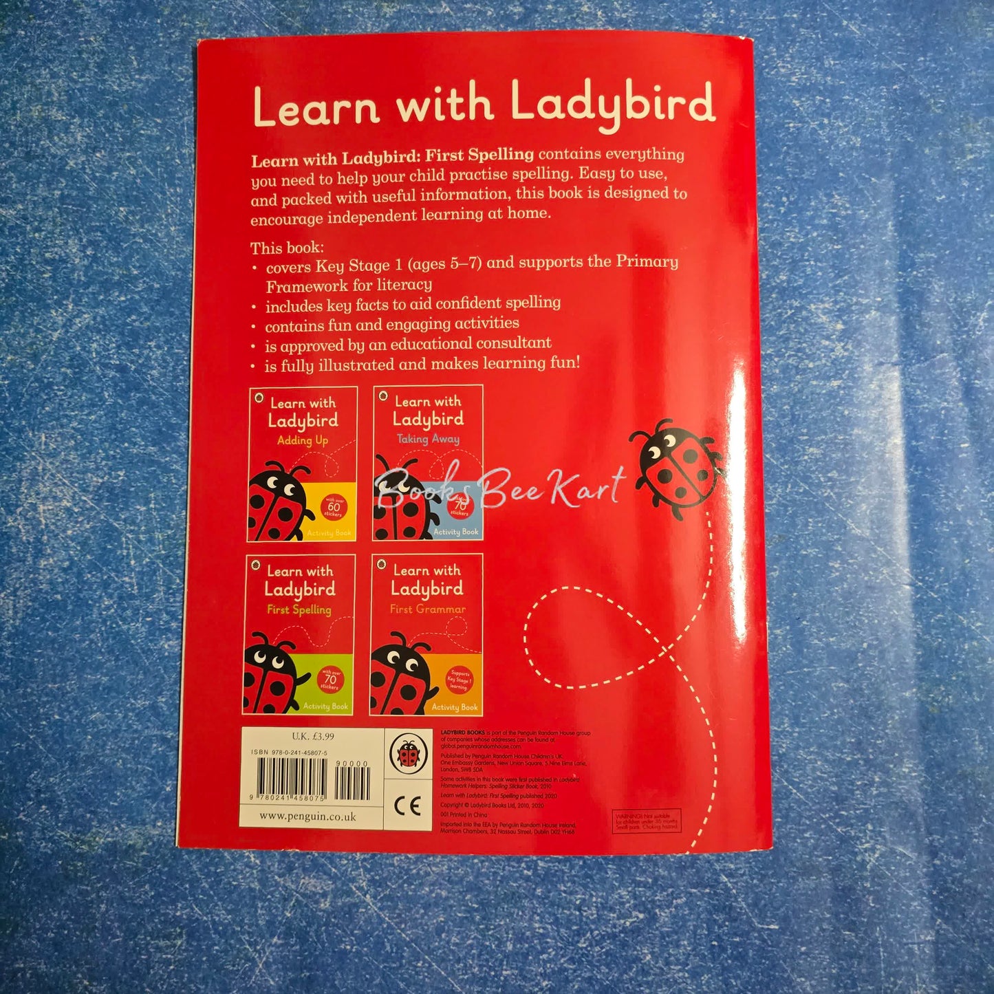 Learn with Ladybird first spelling