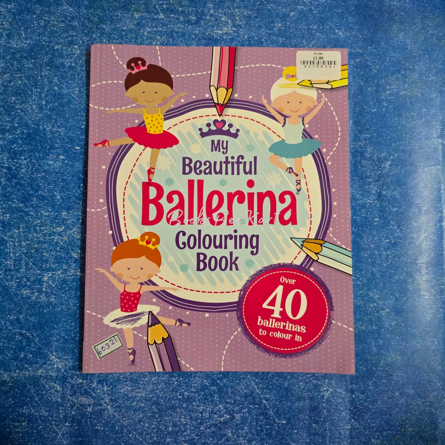 My beautiful Balleria Colouring book