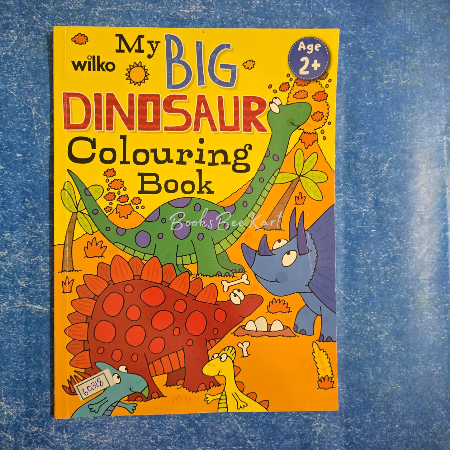 My big dinosaur colouring book