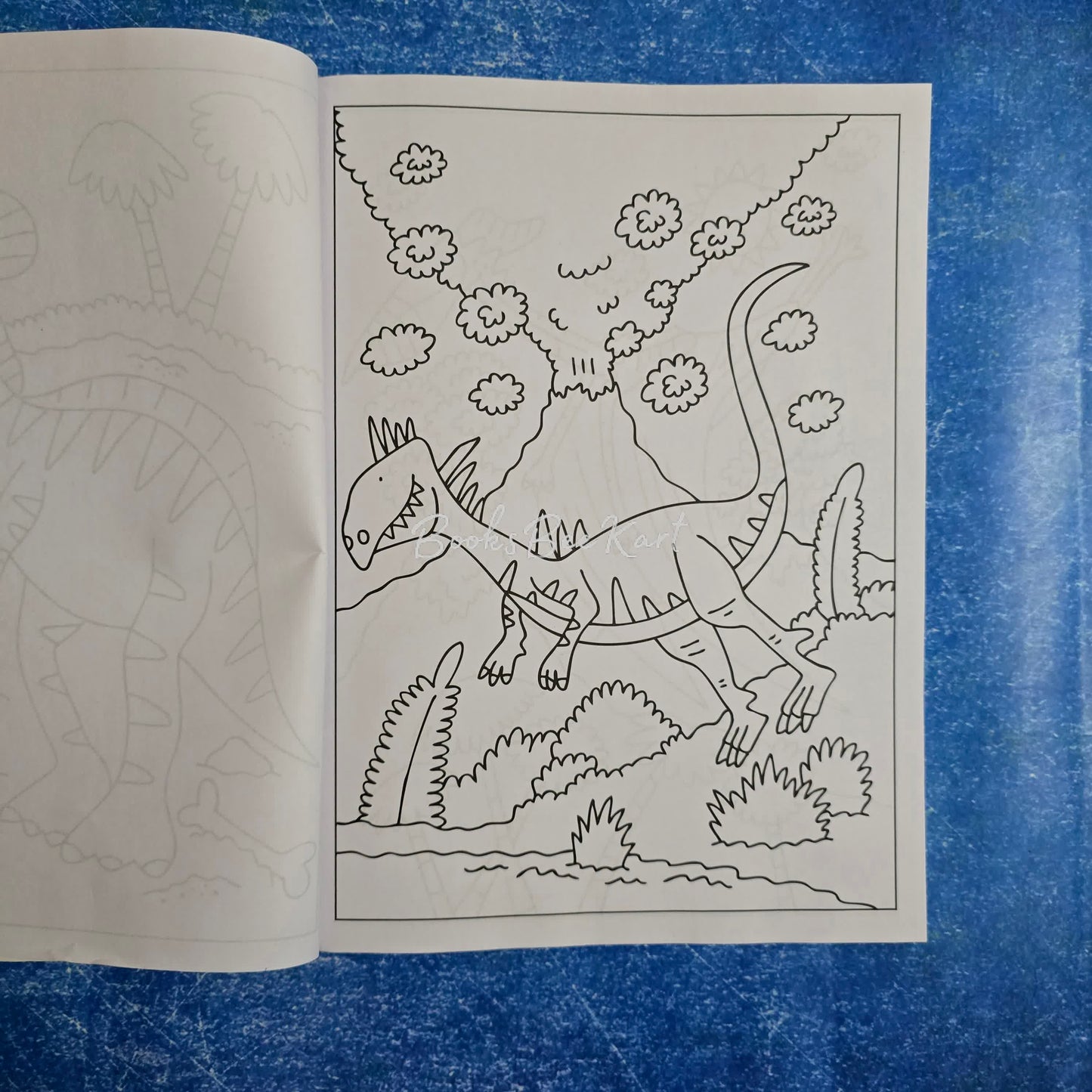 My big dinosaur colouring book