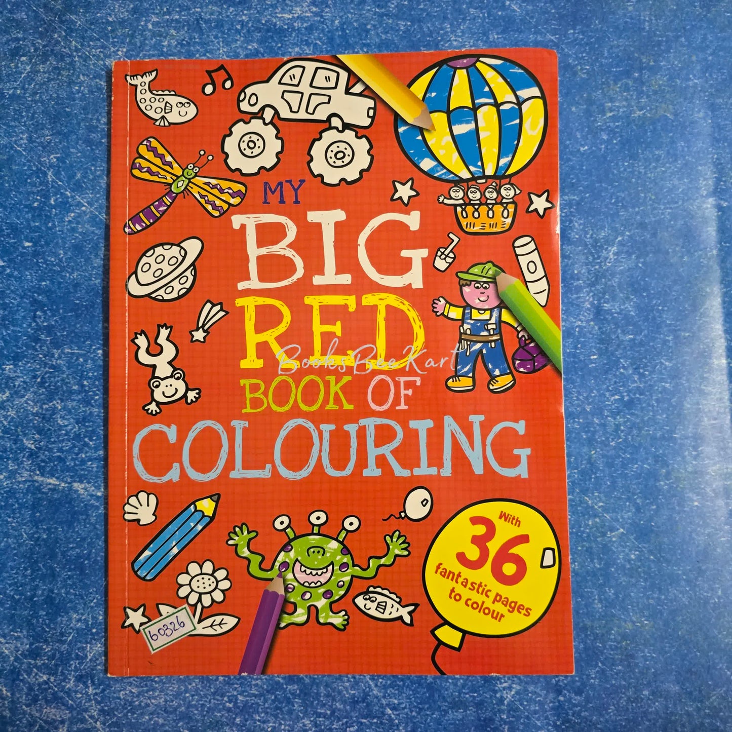 My big Red book of colouring