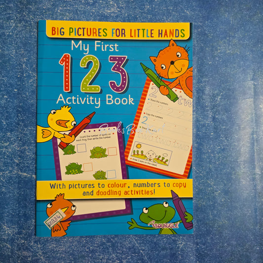 My First 123 activity Book