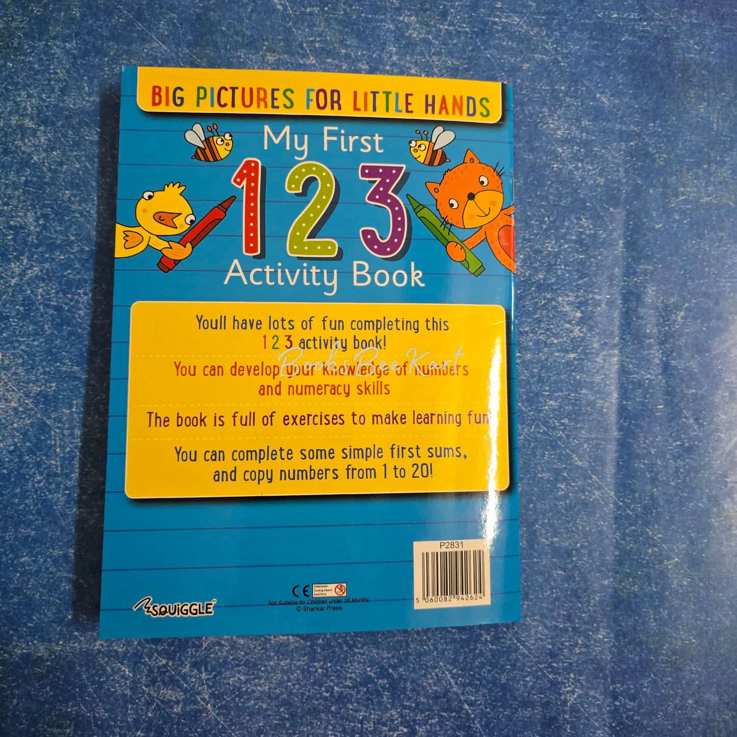 My First 123 activity Book