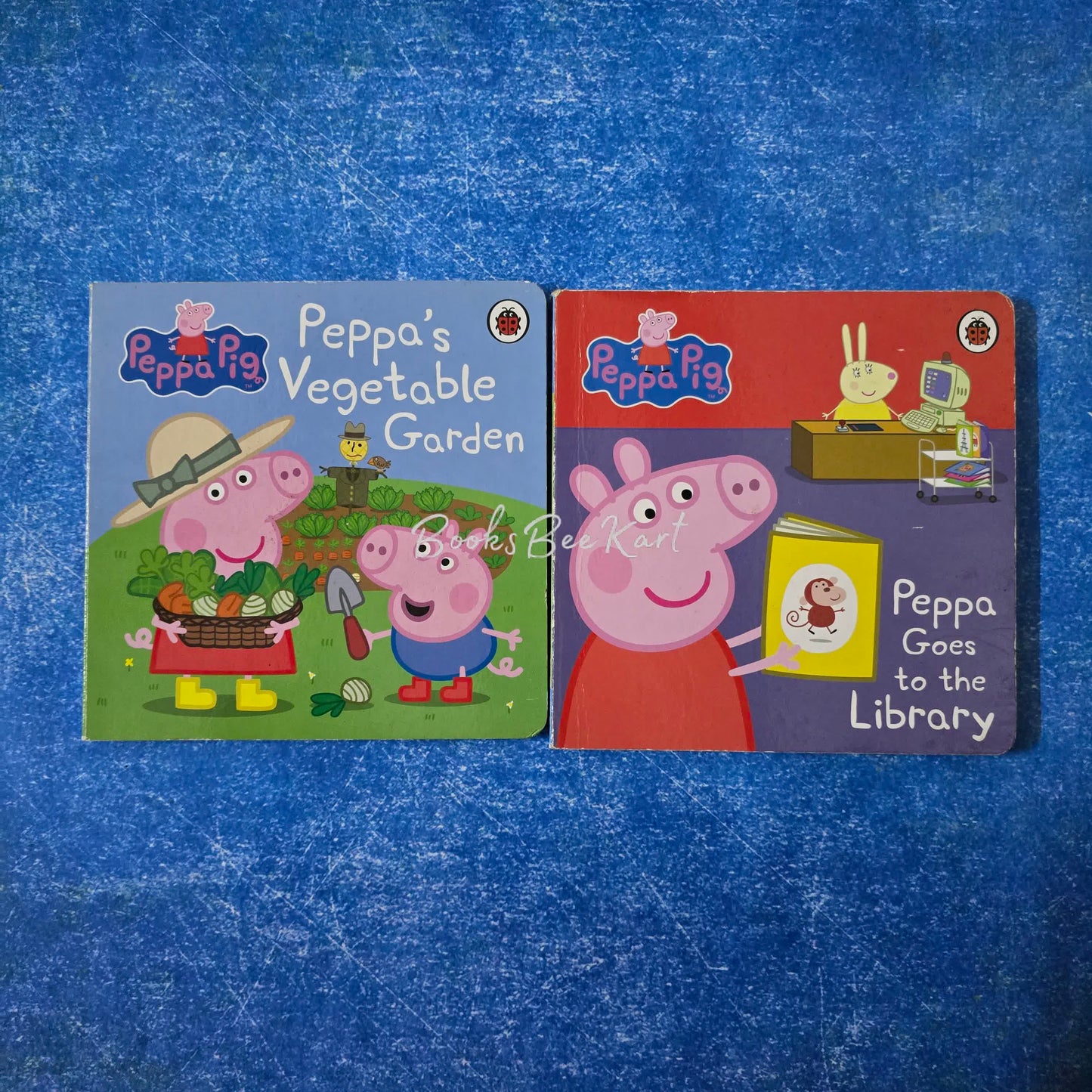 Peppa goes to the Library &  Peppa's Vegetable Garden