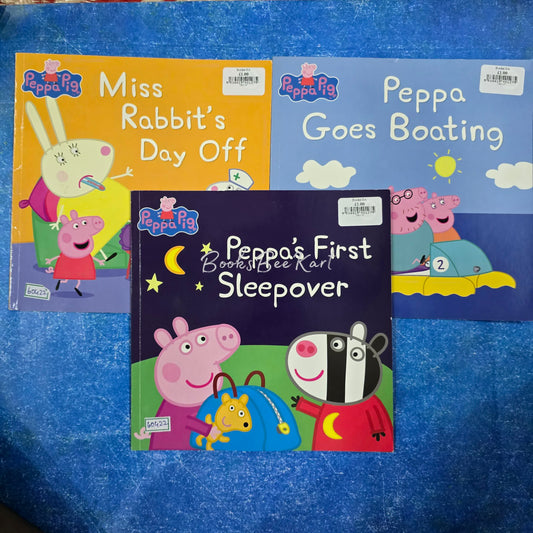 Peppa set of 3 books - V5