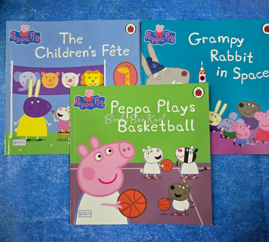 Peppa set of 3 books - V6