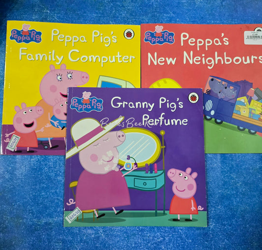 Peppa set of 3 books - V7