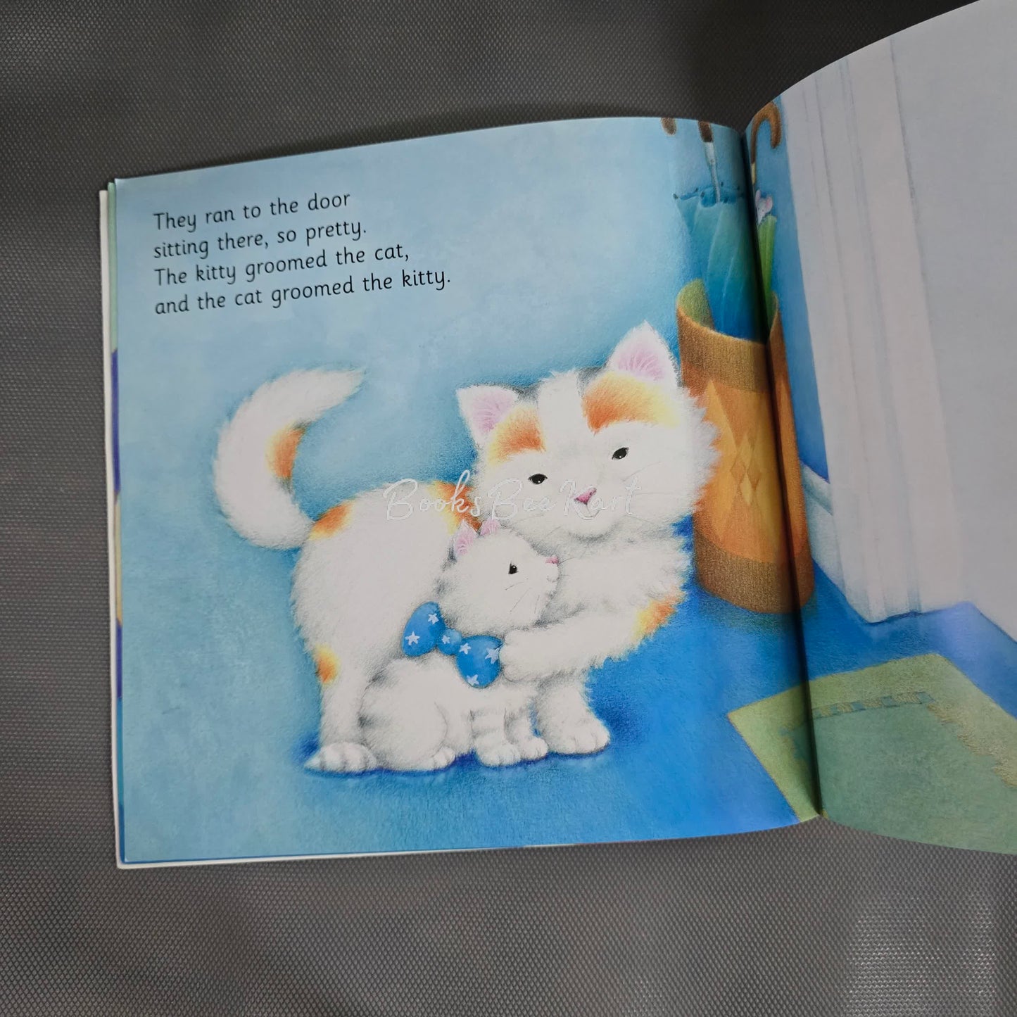 Said the kitty to the cat