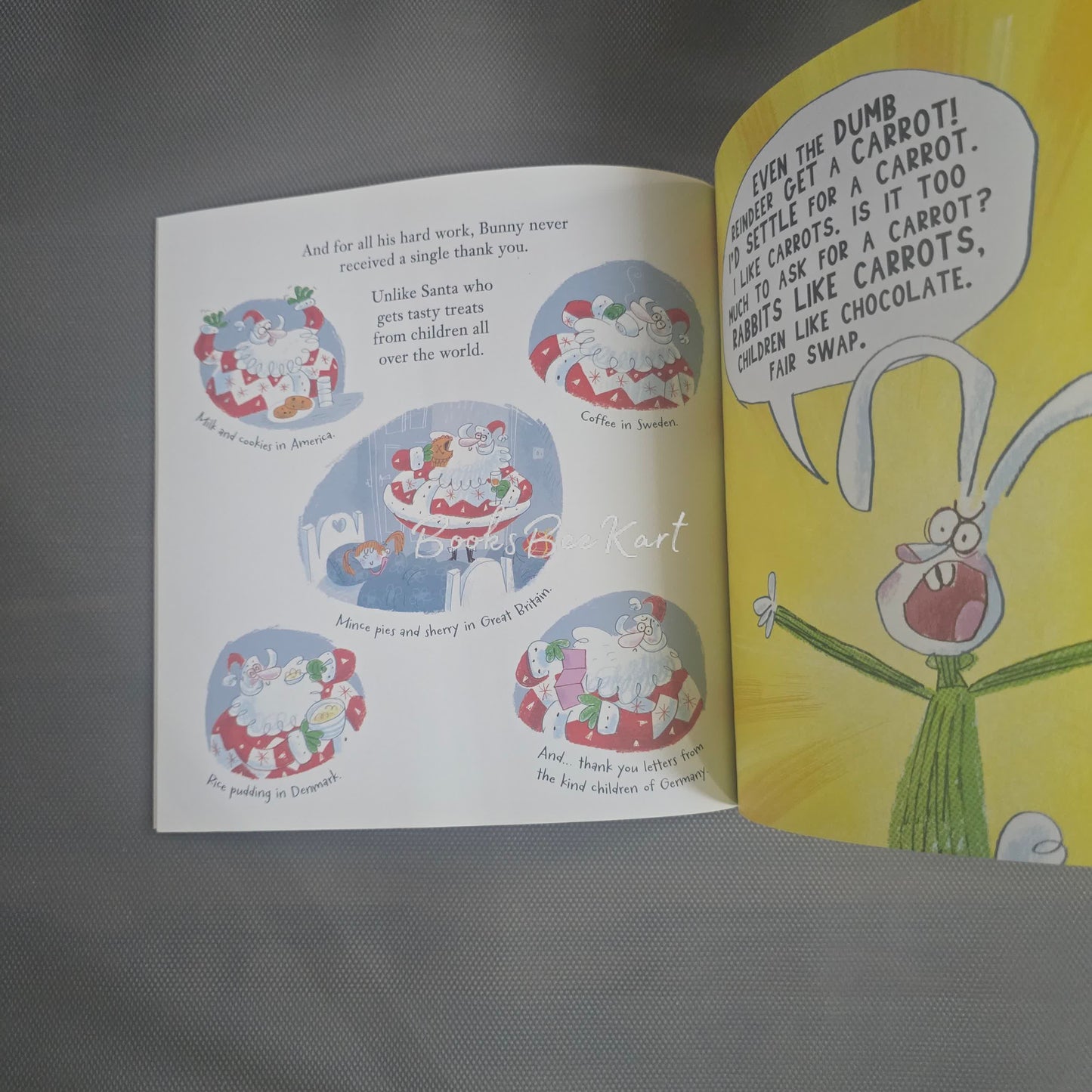 Santa Claus vs the Easter Bunny