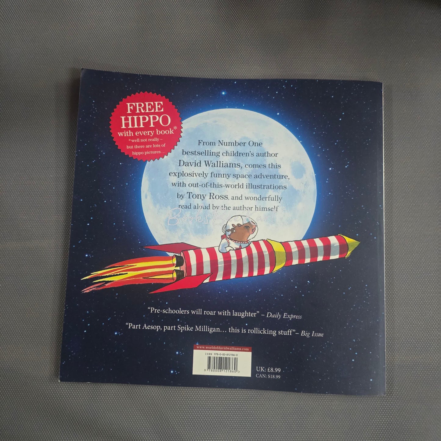 The frist Hippo on the Moon