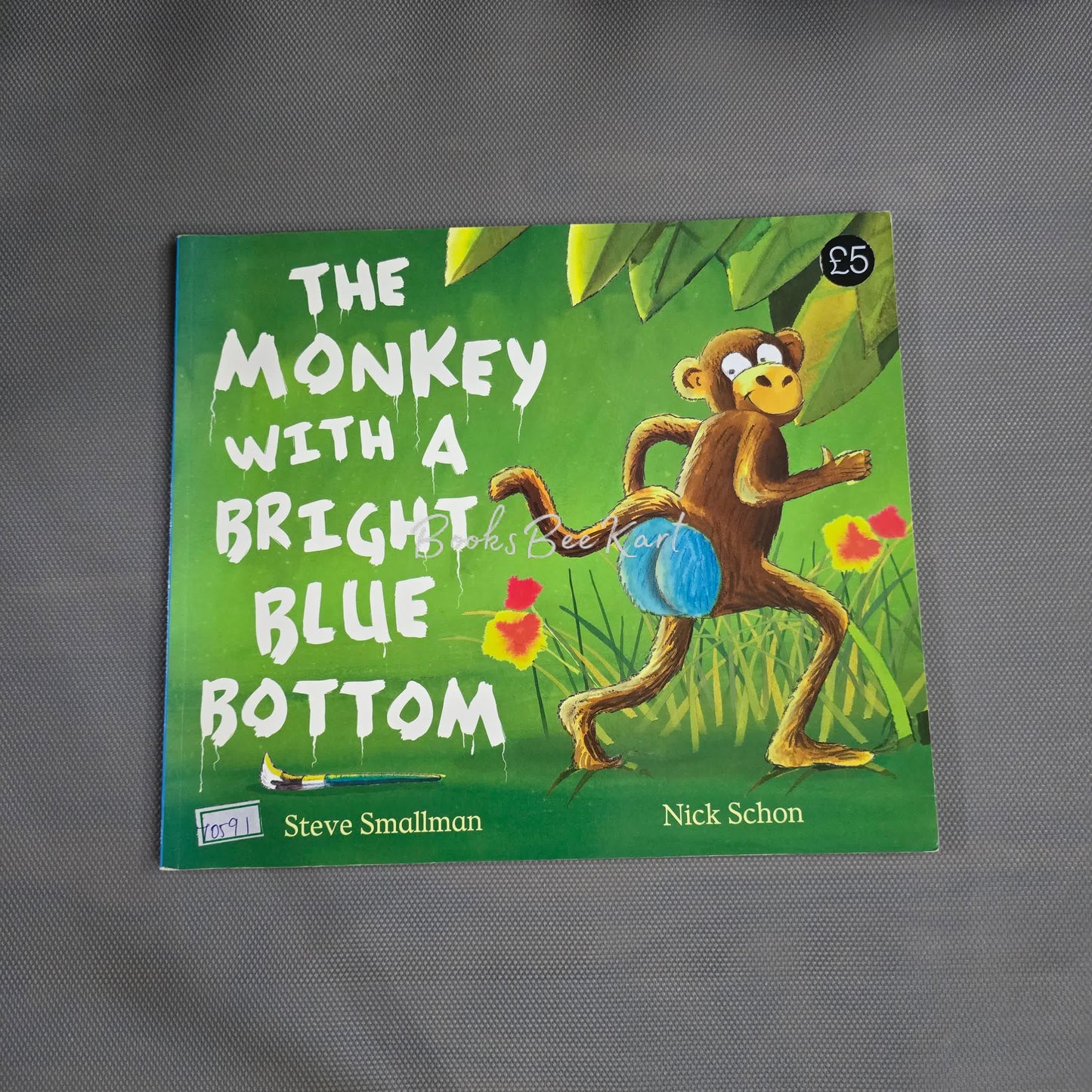 The Monkey with a blue bottom