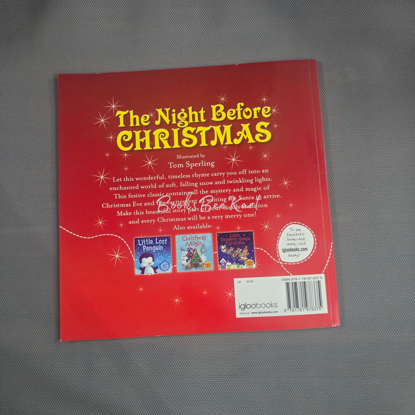 The Night Before Christmas Red