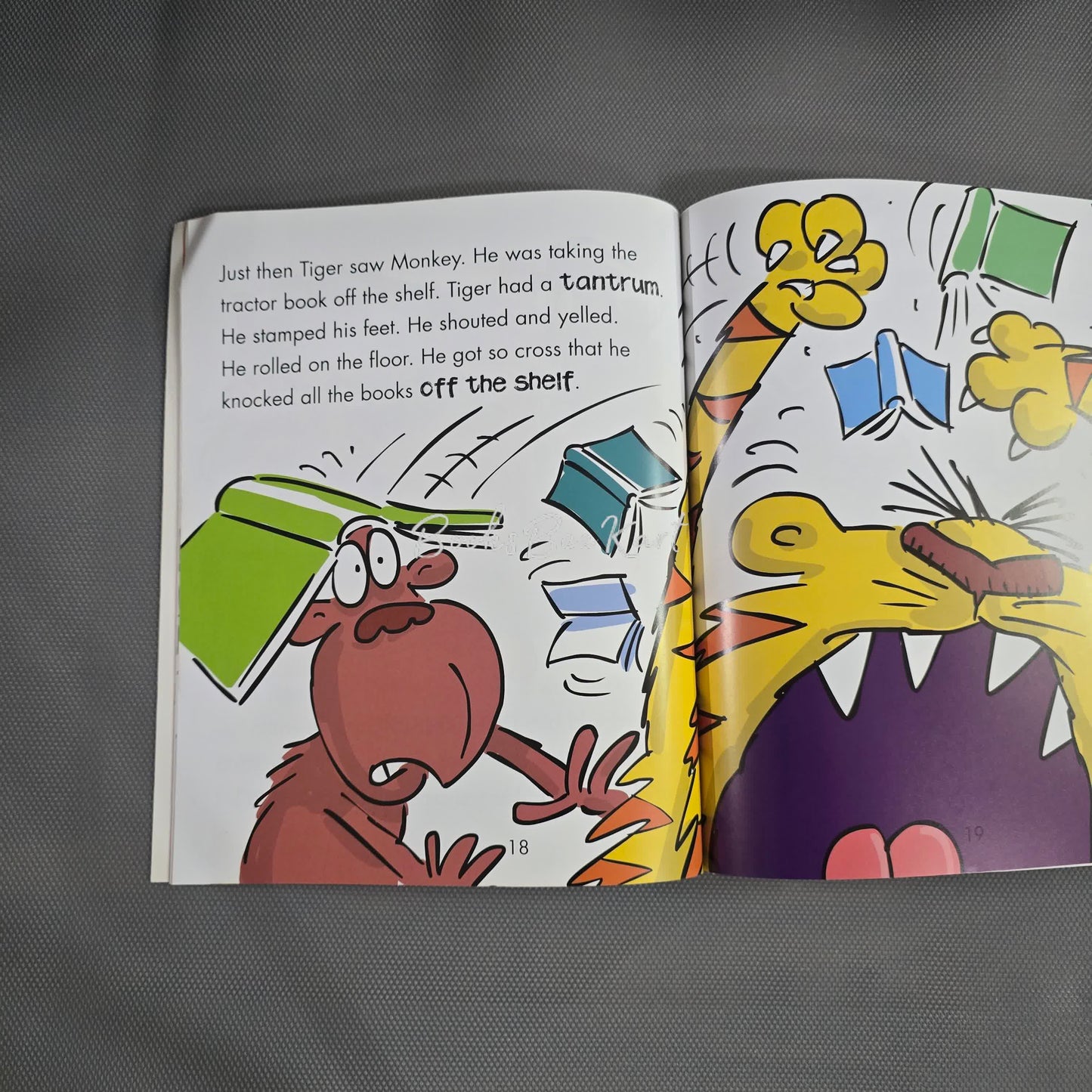 Tiger has a Tantrum a book about Feeling