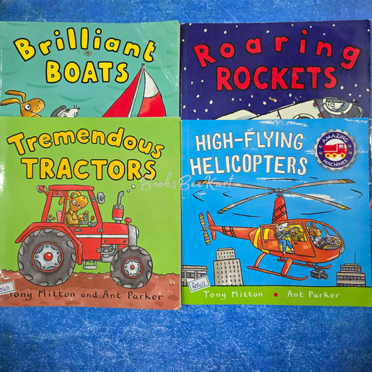Tony milton -set of 4 books - V1