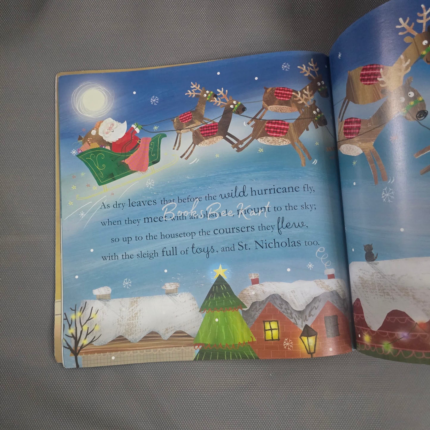 Twas the night before christmas